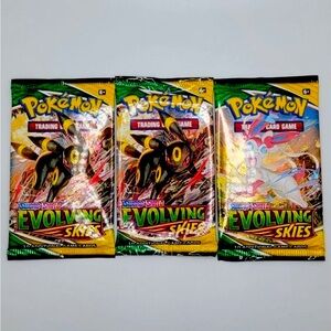 Pokémon Booster 3 pack Gift Set Evolving Skies